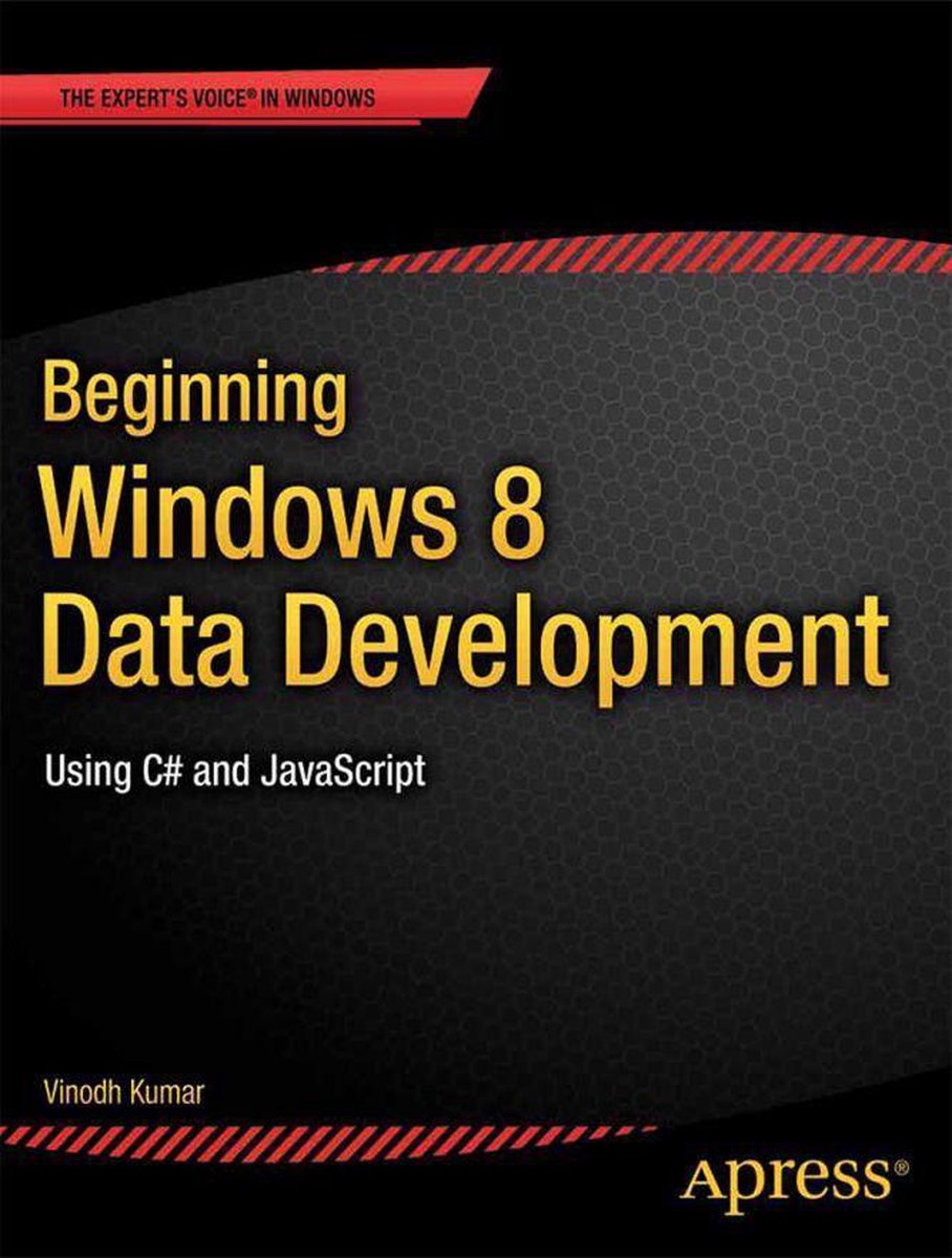 Omslag van Professional and Applied Computing (R0) - Beginning Windows 8 Data Development