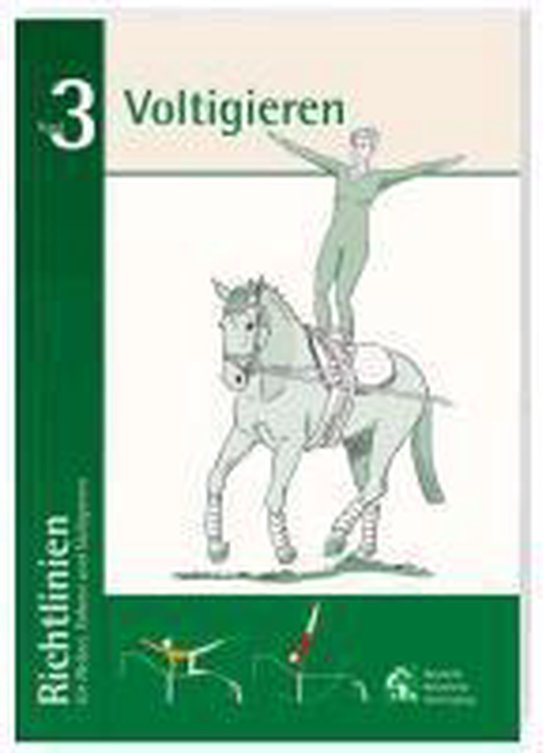 Richtlinien für Reiten, Fahren und Voltigieren 03. Voltigie ... - cover