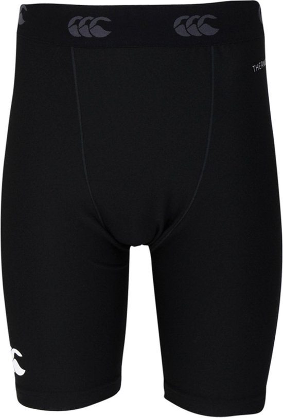 Foto: Canterbury thermoreg short thermobroek junior sportbroek performance maat m unisex zwart