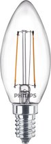 Philips E14 Lichtbron kaarslamp - Warm wit licht - 2W