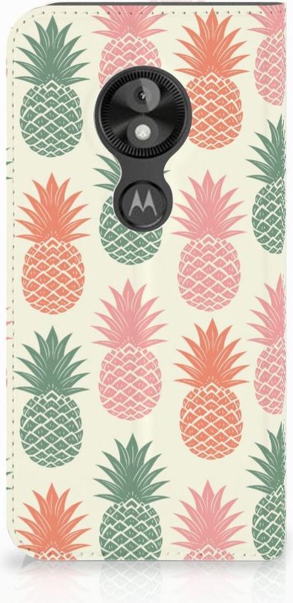 Motorola Moto E5 Play Flip Style Cover Ananas