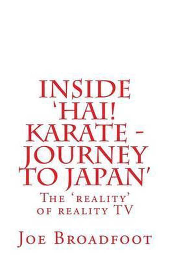 Inside 'Hai! Karate - Journey to Japan' - cover