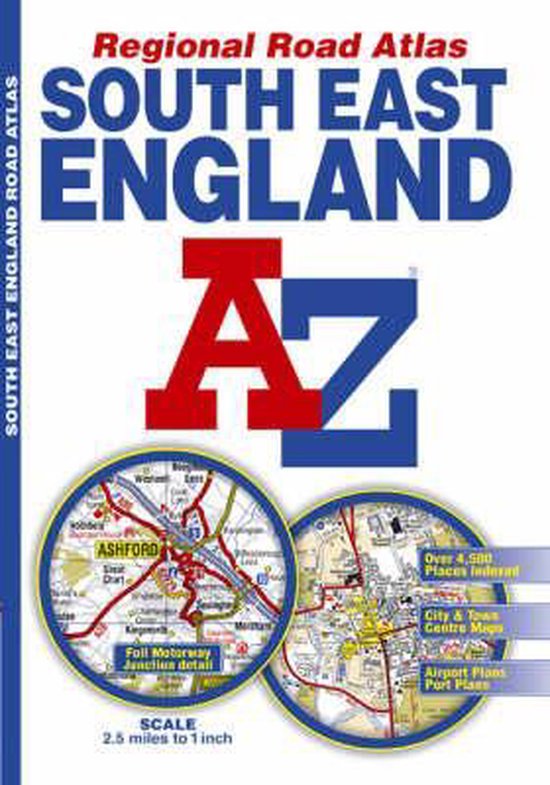 South East England Regional Road Atlas - cover