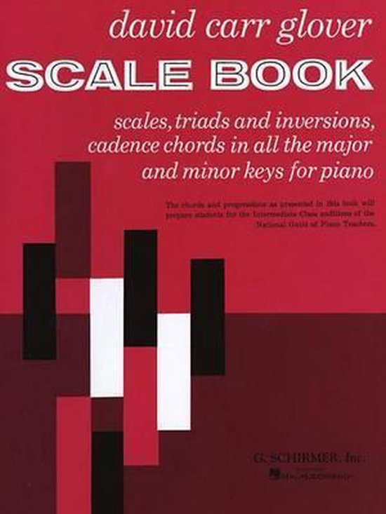 Scale Book, David Carr Glover 9780793525713 Boeken