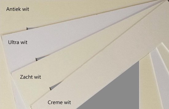 5 pièces Arton passe-partout, dimensions 30x40 / 20x30 cm, épaisseur 1,4 mm, couleur Blanc crème
