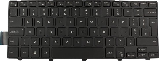 Dell X5H9F - QWERTY UK-Engels - Laptop Toetsenbord Verlicht (Inbouw) |  bol.com