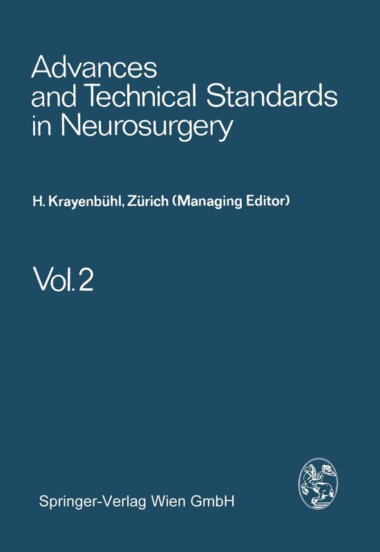Medicine (R0) - Advances and Technical Standards in Neurosur ... - cover