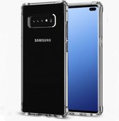 Pearlycase Transparant TPU Siliconen Case Hoesje Geschikt voor Samsung Galaxy S10e met versterkte randen