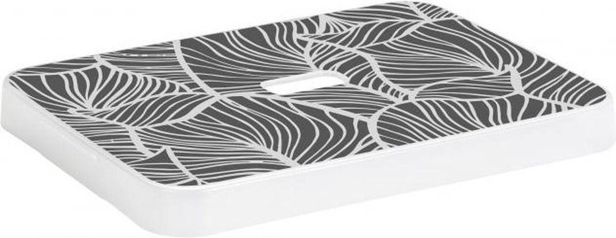 Sunware - Sigma home deksel bladeren - opbergbox 24L en 32L - 44,4 x 34,4 x 4 cm