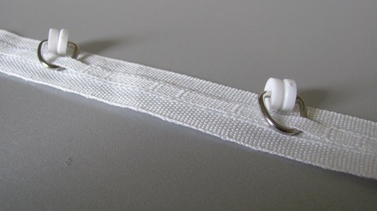 Brand gordijnband wit per meter | bol.com