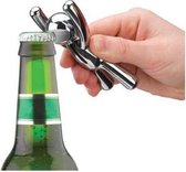 Umbra fles opener mannetje Drinking Buddy - Kleur - Chroom