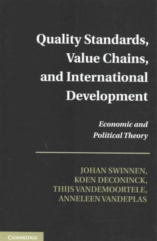 Quality Standards Value Chains & Interna