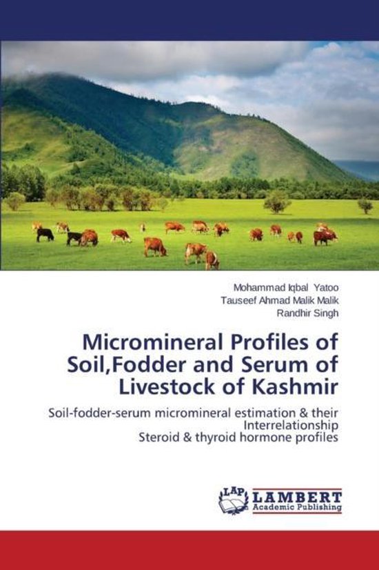 Micromineral Profiles of Soil, Fodder and Serum of Livestock ... - cover