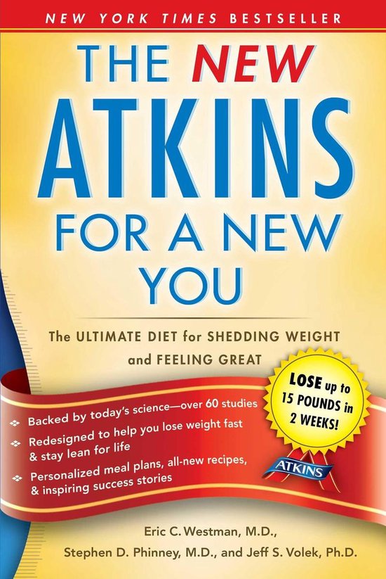 Atkins - The New Atkins for a New You - cover