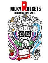 Nicky Rockets Colouring Book Vol 1