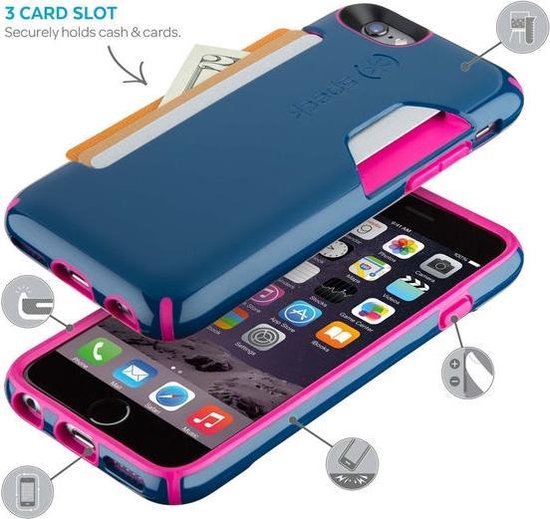 Speck CandyShell® Card Case iPhone 6(s) Plus | bol.com