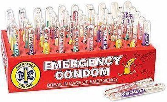 In Case Of Emergency Condom 50 Display Bol Com