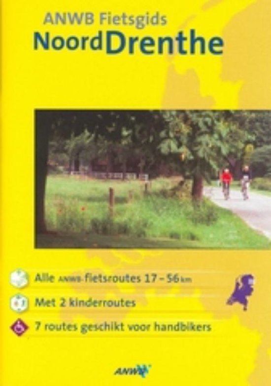 Cover van het boek 'ANWB Fietsgids Noord-Drenthe'