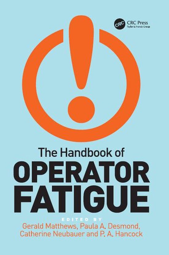 The Handbook of Operator Fatigue - cover