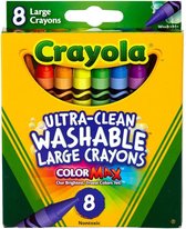 Crayola grote waskrijtjes - 8 stuks