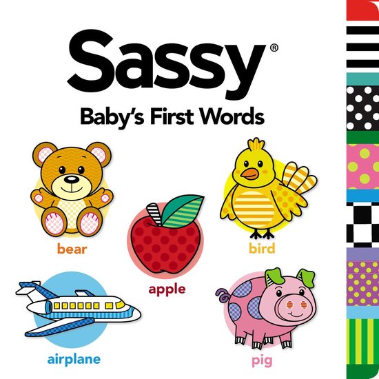 Sassy - Baby's First Words - cover