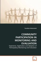 Community Participation in Monitoring and Evaluation