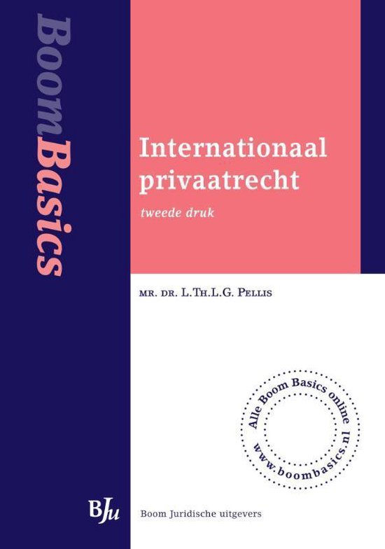 Boom Basics - Internationaal privaatrecht - cover