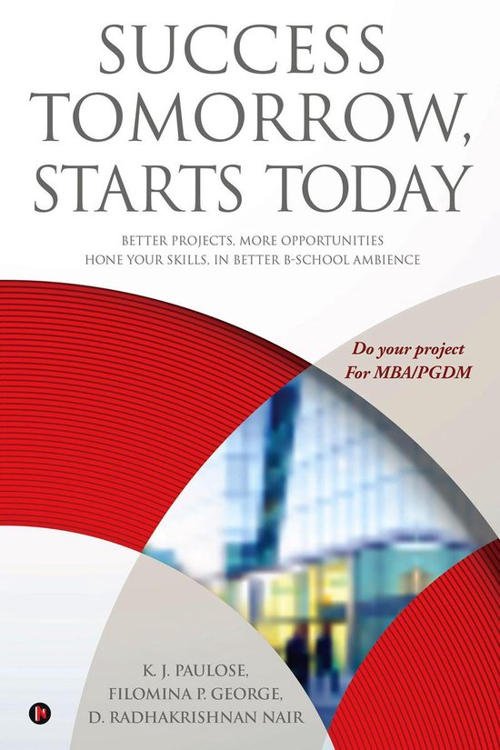 Success Tomorrow, Starts Today - cover