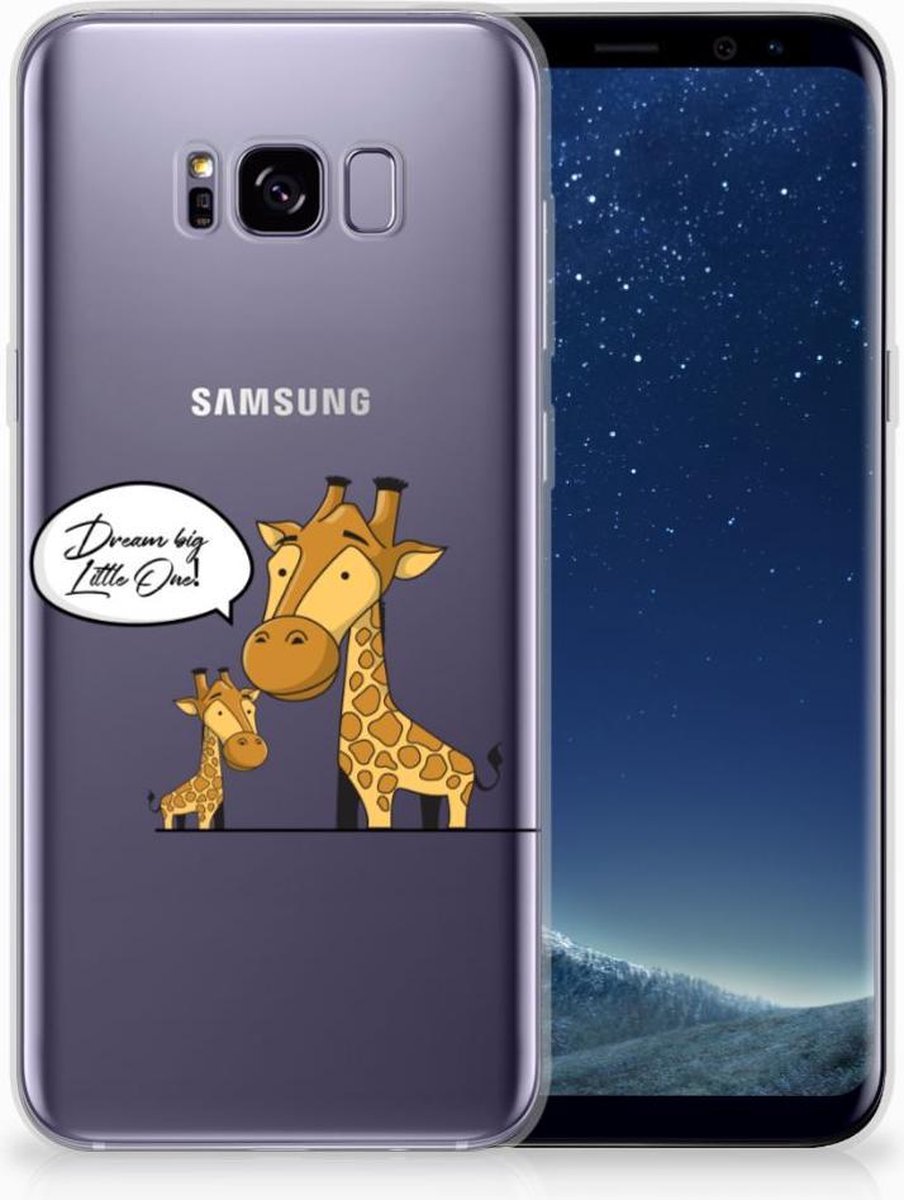 Samsung Galaxy S8 Plus Telefoonhoesje met Naam Giraffe