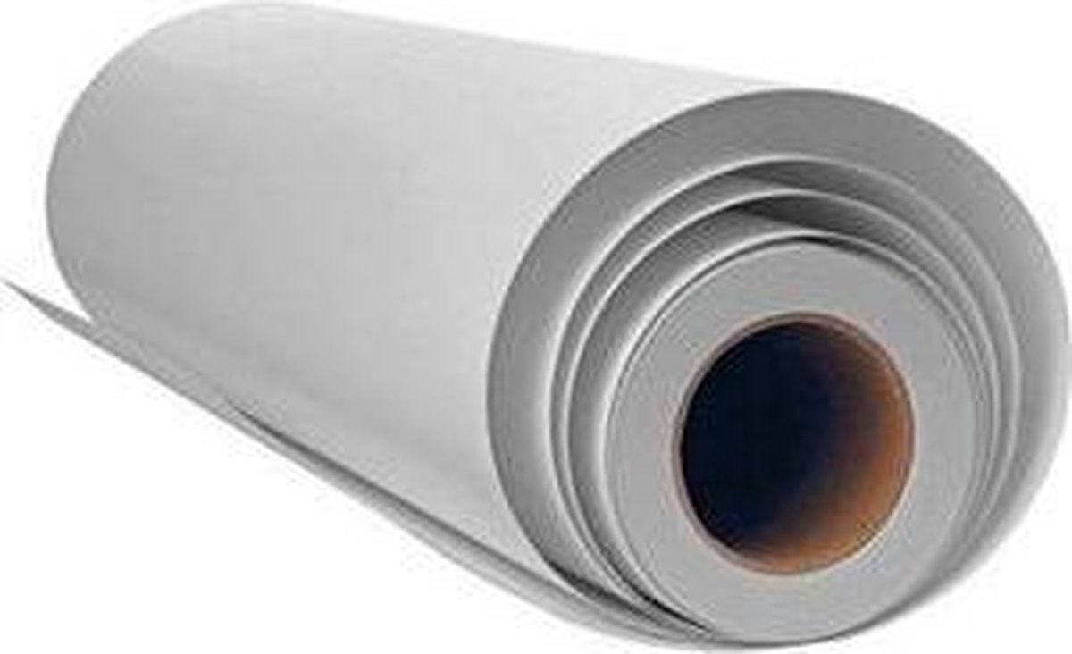 Magneetfolie wit mat gecoat 0,4 mm x 50 cm x 100 cm - flexibele
