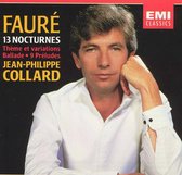 Faure: Nocturnes, Preludes etc / Collard