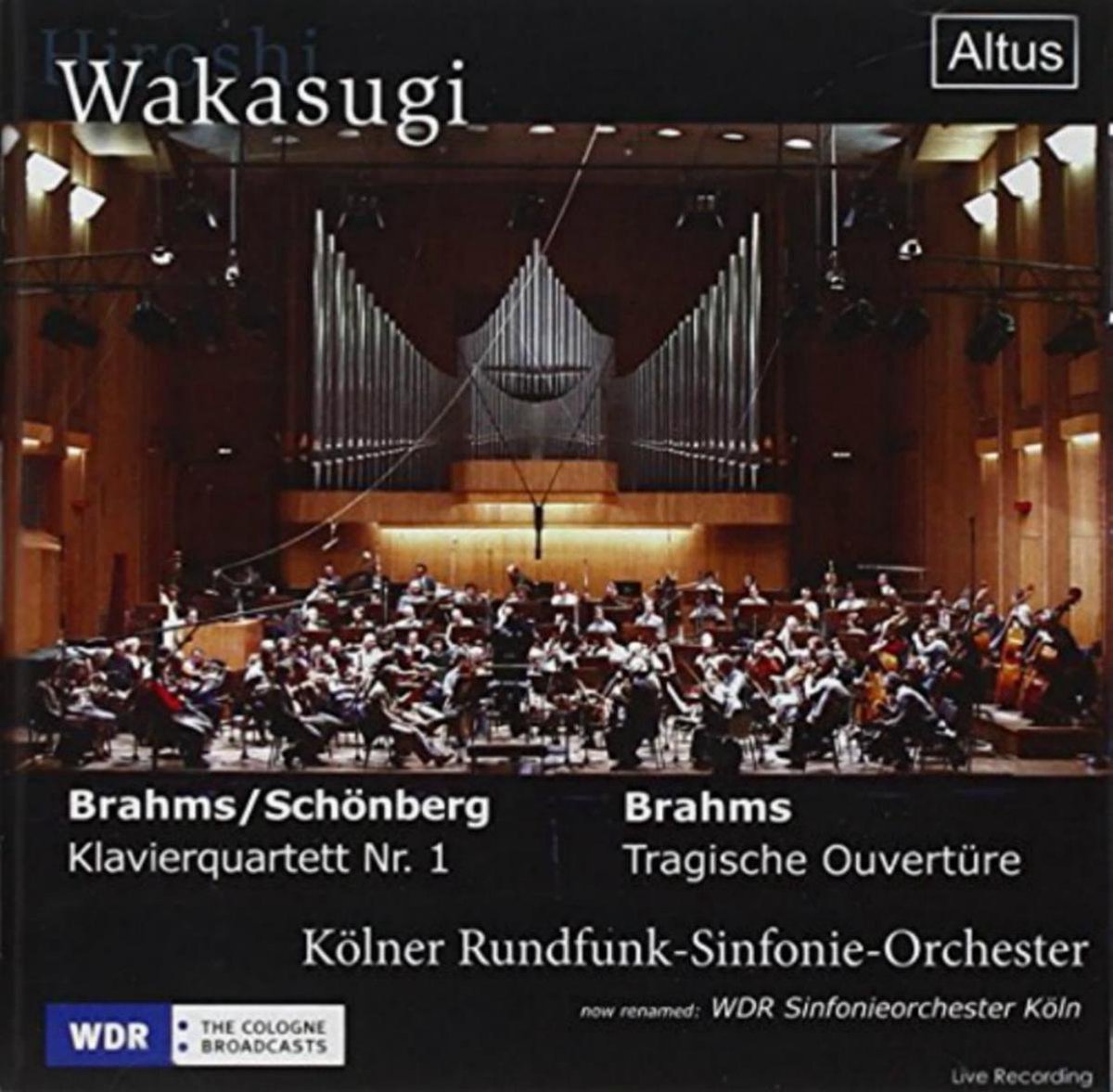 Tragic Overture/Piano Quintet No.1 (Arr.Schonberg