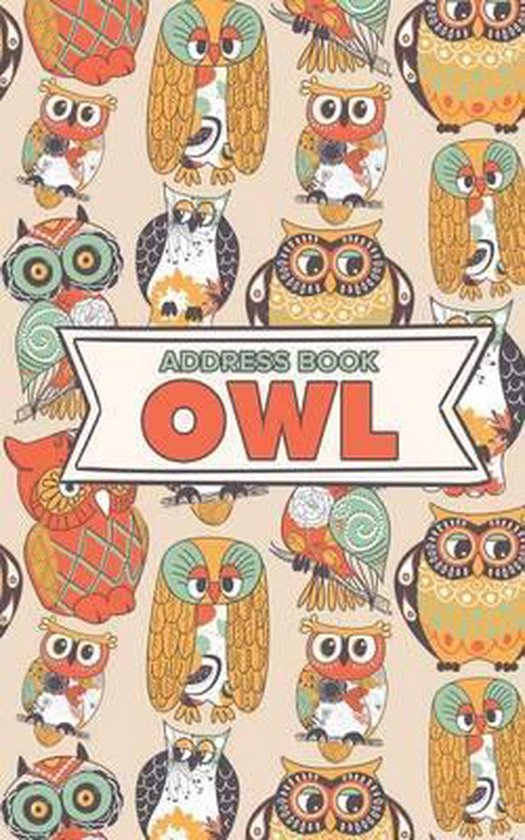Address Book Owl - cover