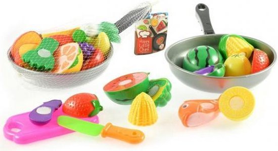 Speelgoed groenten en fruit in pan | bol.com