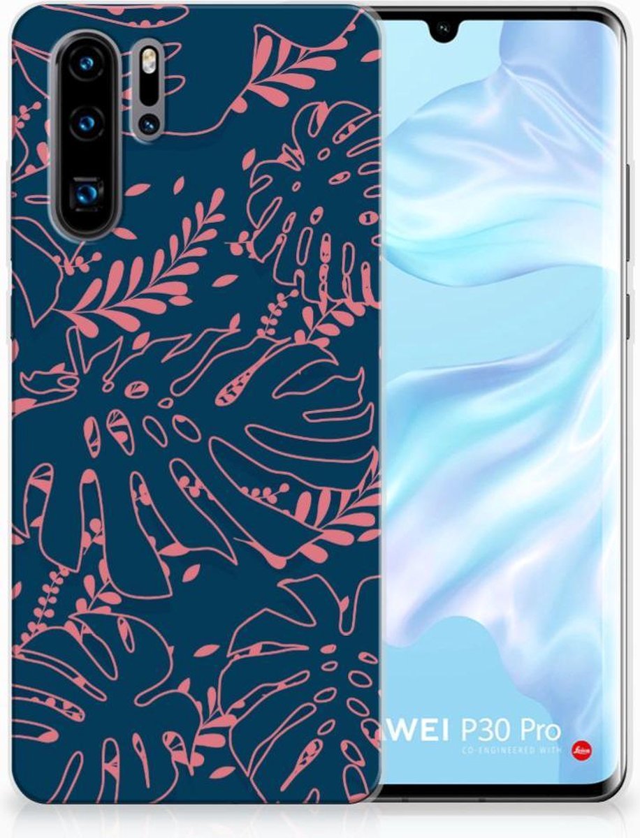 Huawei P30 Pro TPU Case Palm Leaves