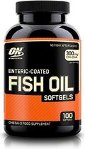 Optimum Nutrition Fish Oil - Omega 3 Visolie - 100 Capsules