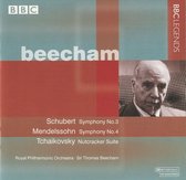 Sir Thomas Beecham - Schubert: Symphony no 3; Mendelssohn, Tchaikovsky