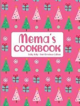 Mema's Cookbook Holly Jolly Pink Christmas Edition