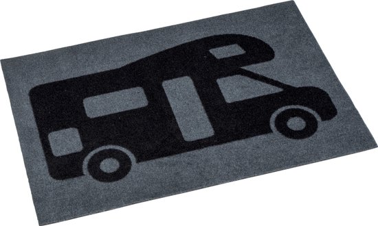 Bo-Camp - Deurmat - Polyamide - Print - Caravan - 40x60 cm van Bo-Camp — afbeelding 3