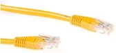 Ewent 0.5m Cat6 UTP netwerkkabel 0,5 m U/UTP (UTP) Geel