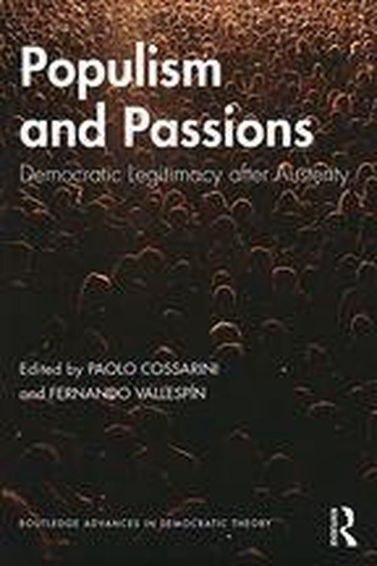 Routledge Advances in Democratic Theory - Populism and Passi ... - cover