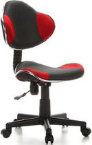 hjh office Kiddy GTI-2- Chaise de bureau - Enfant - Gris / rouge