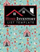 Home Inventory List Template