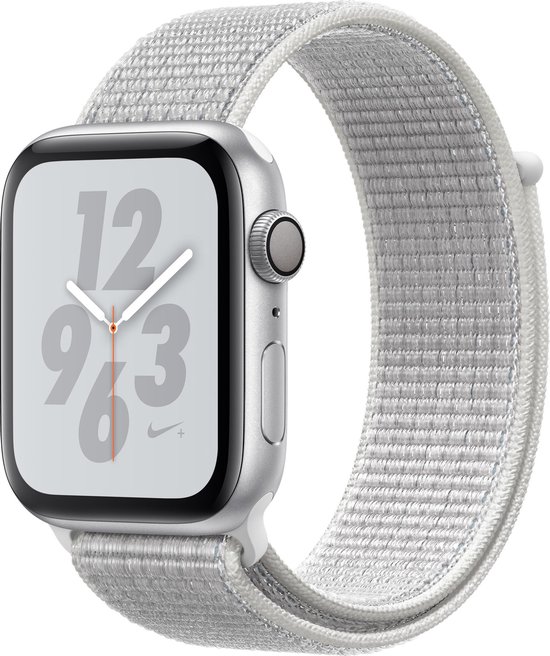 Apple Watch Nike+ Series 4 GPS 44mm Silver Alu Nike Loop - Apple