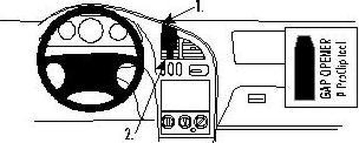 Brodit Proclip Center Mount (852646)