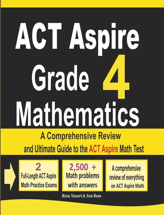 ACT Aspire Grade 4 Mathematics - cover