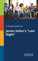 A Study Guide for James Salter's Last Night