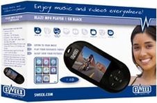 Vergelijken Schouderophalend Promoten Sweex Blaze MP3-speler 1GB - Zwart | bol.com