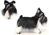 Hansa pluche Schnauzer hond knuffel 45 cm