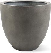Grigio plantenbak Egg Pot S antraciet betonlook